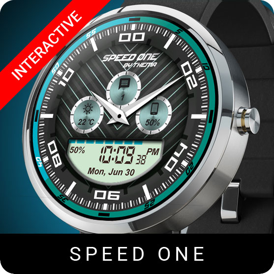  Speed One Watch Face