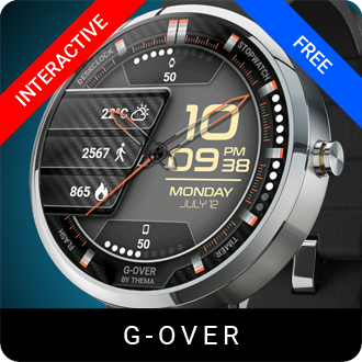 G-Over Watch Face