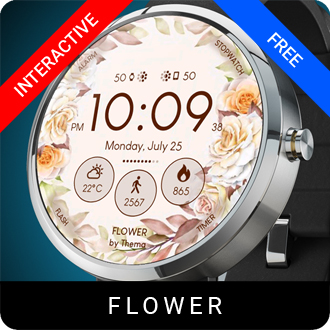 Flower Watch Face