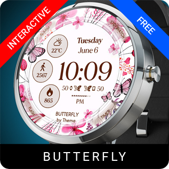Butterfly Watch Face